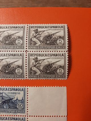 Sellos España. LEER DESCRIPCIÓN. Año 1938.