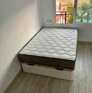 Cama canapé con colchón