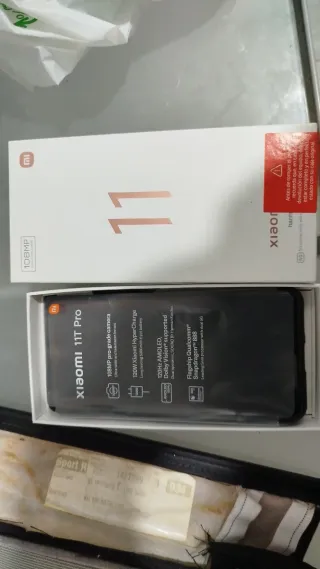 Teléfon movil xiaomi11Tpro exelente en caja