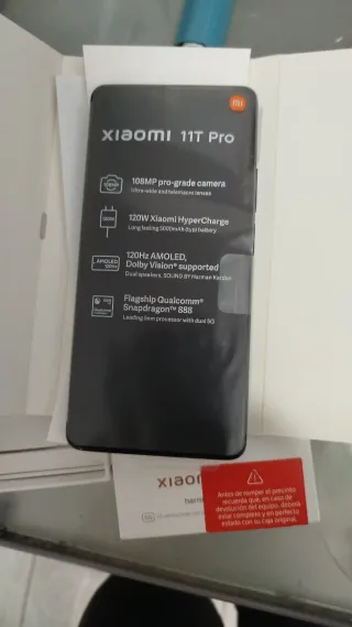 Teléfon movil xiaomi11Tpro exelente en caja