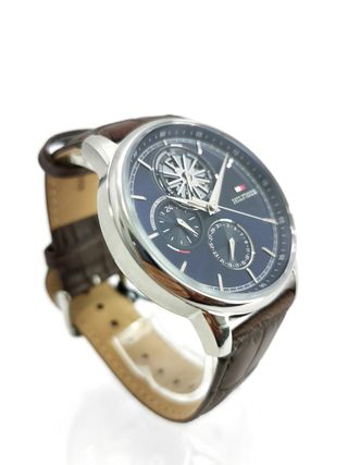 Reloj Tommy Hilfiger Stewart 44mm Piel Marrón