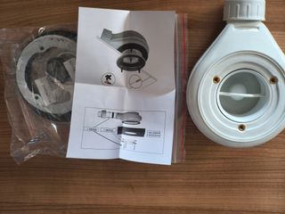 Válvula Desagüe Ducha Plástico y Goma