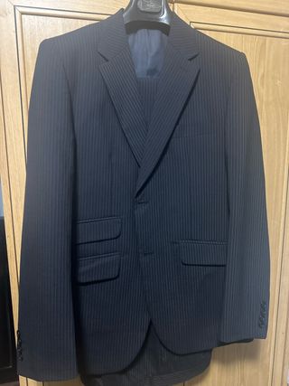 Traje de caballero raya diplomática