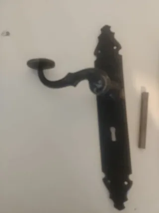 Manillas Puerta Hierro Forjado