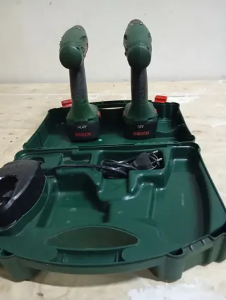 2 Taladros a batería Bosch PSR 1440
