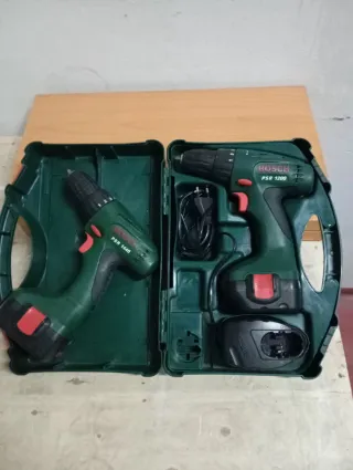 2 Taladros a batería Bosch PSR 1440