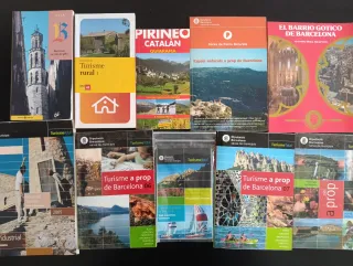 Lote libros turismo en Barcelona