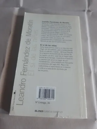 EL SÍ DE LAS NIÑAS, Leandro Fernández de Moratín.