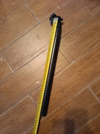 Tija carbono bicicleta montaña