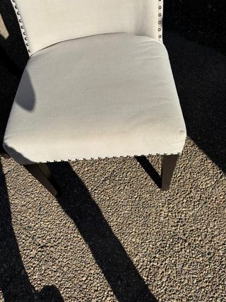 Juego 4 Sillas Comedor Tela