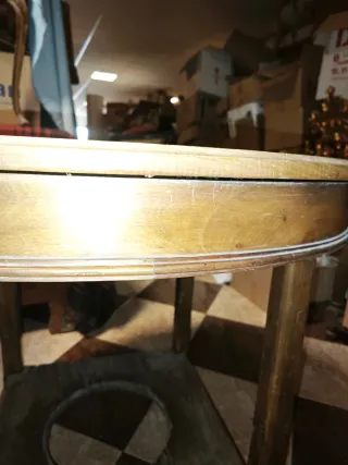 Mesa de Camilla con Hueco para Brasero - Ø 88 cm ​