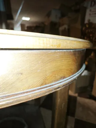 Mesa de Camilla con Hueco para Brasero - Ø 88 cm ​