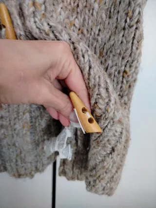 Chaleco Zara invierno con capucha