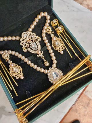 Aderezo Fallera Completo Oro