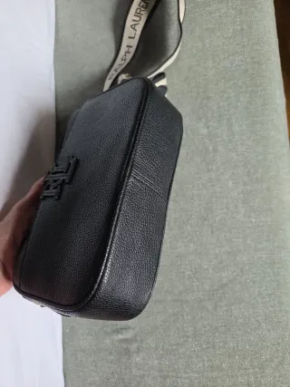 Bolso bandolera Ralph Lauren negro