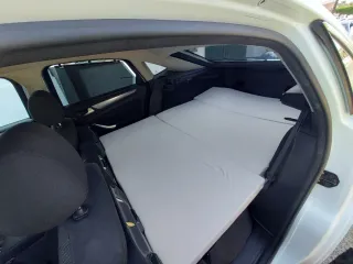 Mueble camper cama madera