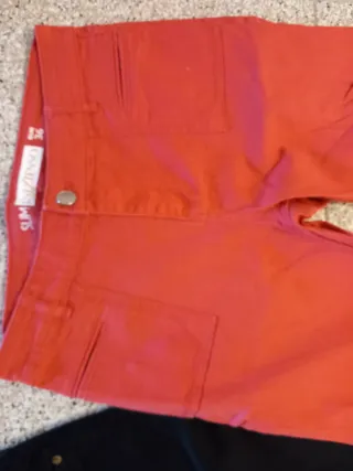 Lote 2 pantalones slim fit mujer Zara