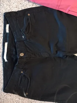 Lote 2 pantalones slim fit mujer Zara
