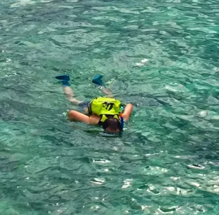 Mochila impermeable 20L naranja