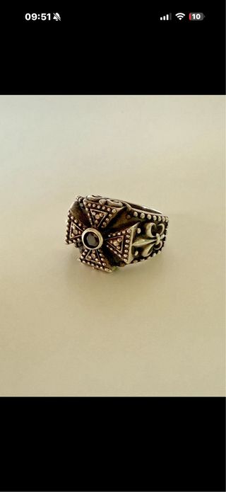 Anillo Plata 925 y Ónix Natural Japon