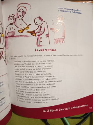 Catecismo comunión Jesús en el selor