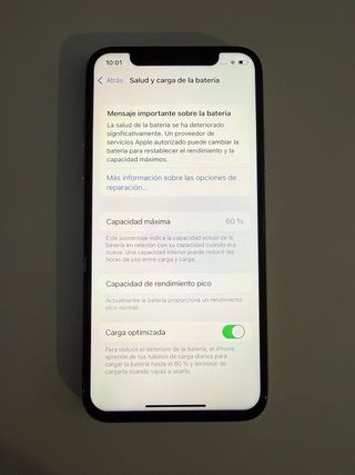 iPhone X Argento/Nero