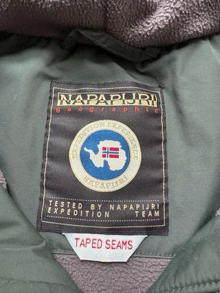Napapijri Anorak Vintage Taglia L Verde
