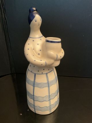 Statuine russe in porcellana - 2 pezzi