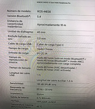 Honor Choice Headphones Pro Beige