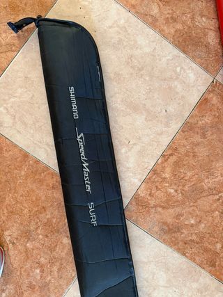 Caña Pesca Shimano Speed Master Surf y carrete