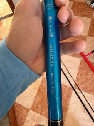 Caña Pesca Shimano Speed Master Surf y carrete