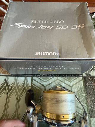 Caña Pesca Shimano Speed Master Surf y carrete