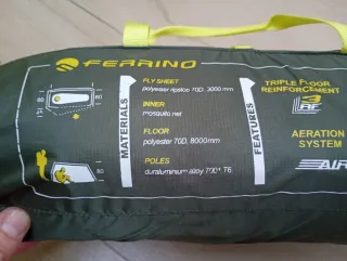 Tienda campaña Ferrino Lightent 1