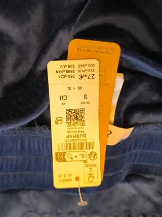 Pijama Etan azul nuevo