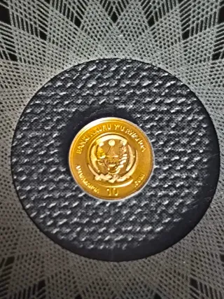 Moneda Oro 24K Hoja de Arce
