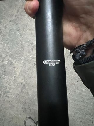 Reggisella Cannondale Alluminio 31,6x400