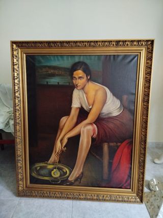 Cuadro Chiquita Piconera enmarcado