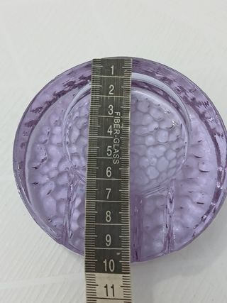 Posacenere vintage Murano viola