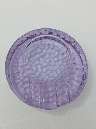 Posacenere vintage Murano viola