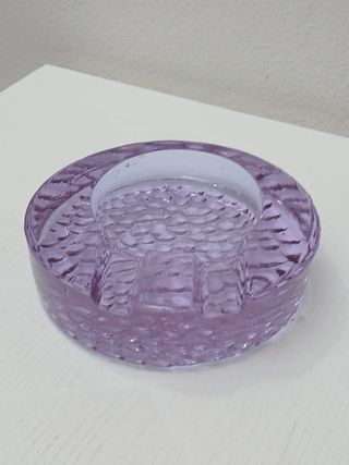 Posacenere vintage Murano viola
