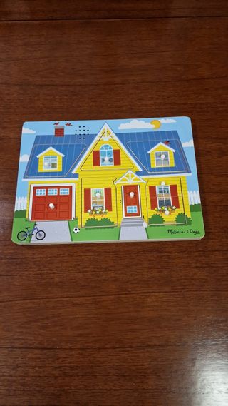 Puzzle casa infantil con sonido