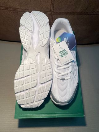 Zapatillas Lacoste Storm 2K Lite Blancas/Plata