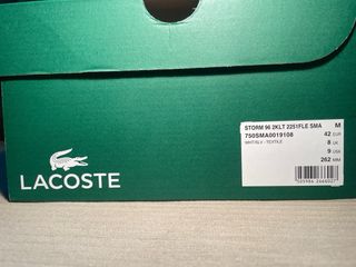 Zapatillas Lacoste Storm 2K Lite Blancas/Plata
