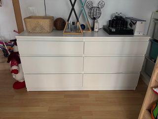 Cómoda Kullen Ikea Blanca