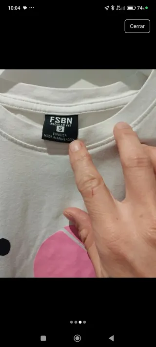 2 Camisetas Blancas con Dibujo