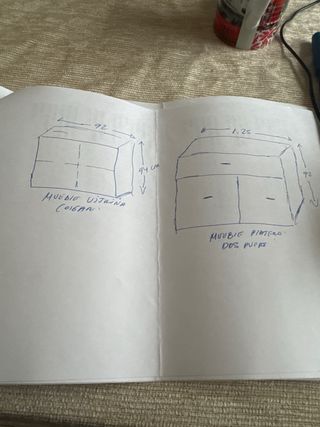 Muebles de Cocina Madera y Cristal