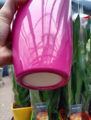 Set 4 Vasi Ceramica Colorati ø12cm