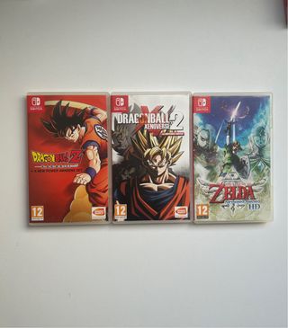 Dragon Ball Xenoverse 2, Kakarot y Zelda Switch