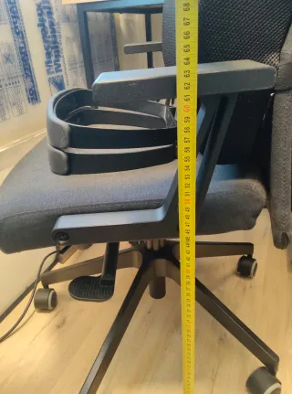 Reposabrazos Silla IKEA Markus Negro/Gris