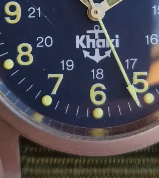 Hamilton Khaki Quartz ref. 9797 Military Aviation